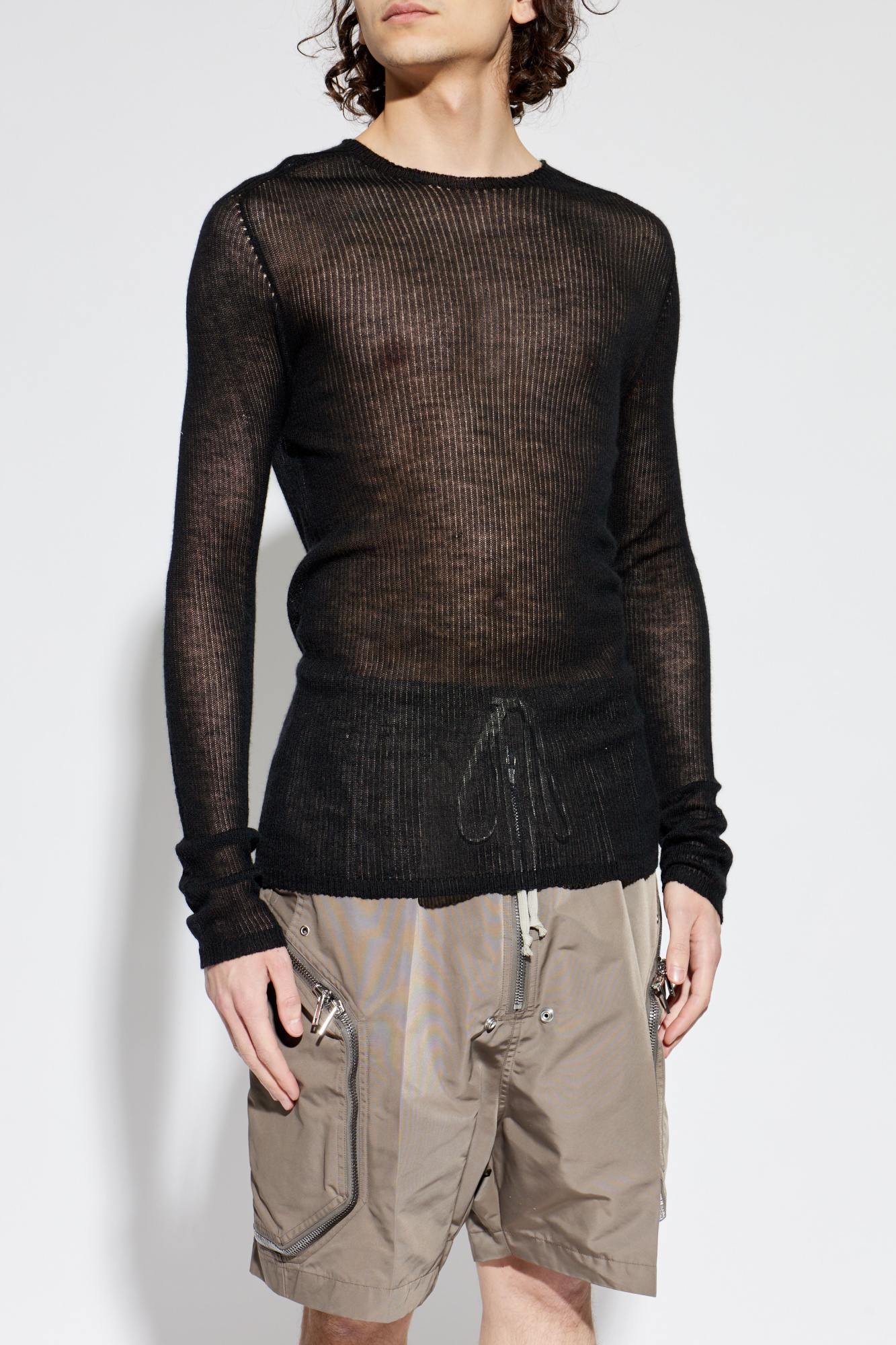 Rick Owens Transparent sweater | Men's | Vitkac
